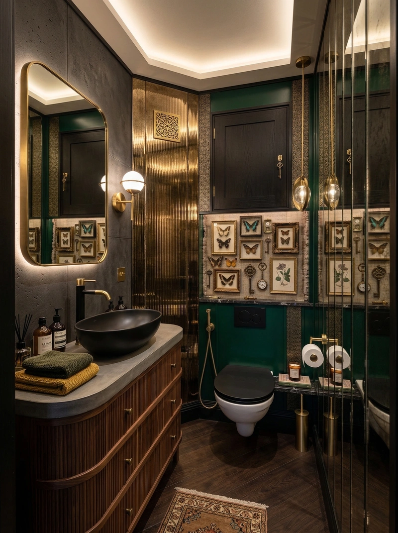 Дизайн гостиной в стиле Эклектика — фото интерьера от нейросети RoomGPT