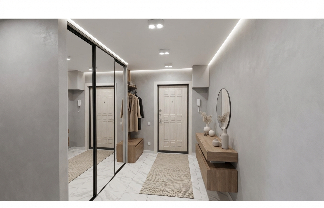 Дизайн гостиной в стиле Минимализм — фото интерьера от нейросети RoomGPT