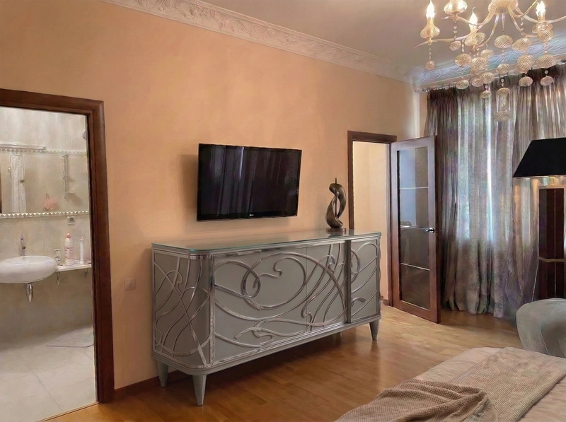 Дизайн спальни в стиле Классика — фото интерьера от нейросети RoomGPT