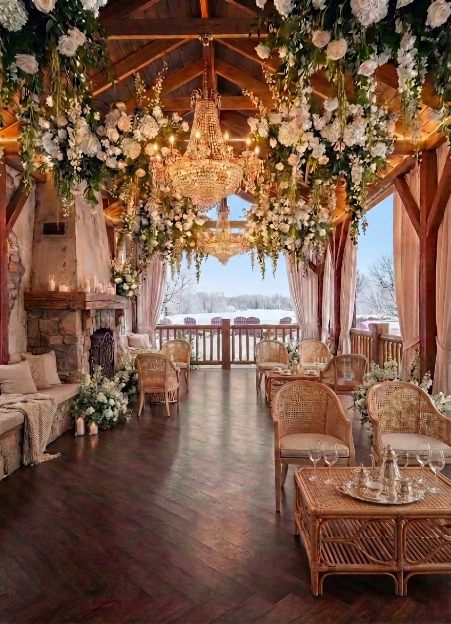 Дизайн гостиной в стиле Блэктэк — фото интерьера от нейросети RoomGPT