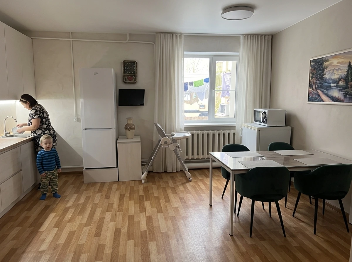 Дизайн кухни в стиле Минимализм — фото интерьера от нейросети RoomGPT