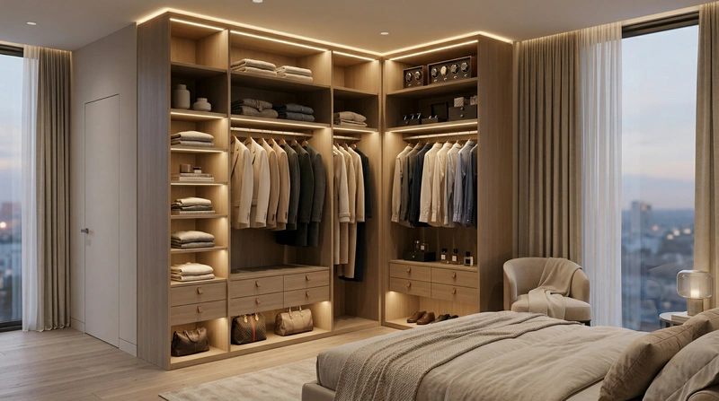 Дизайн спальни в стиле Минимализм — фото интерьера от нейросети RoomGPT