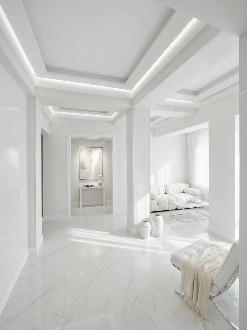 Дизайн гостиной в стиле Контемпорари — фото интерьера от нейросети RoomGPT