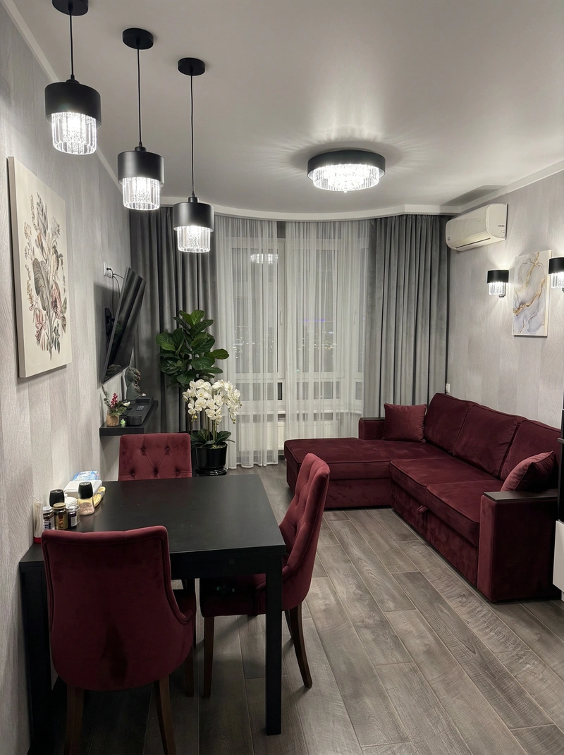 Дизайн интерьера в стиле Классика — Гостиная от нейросети RoomGPT