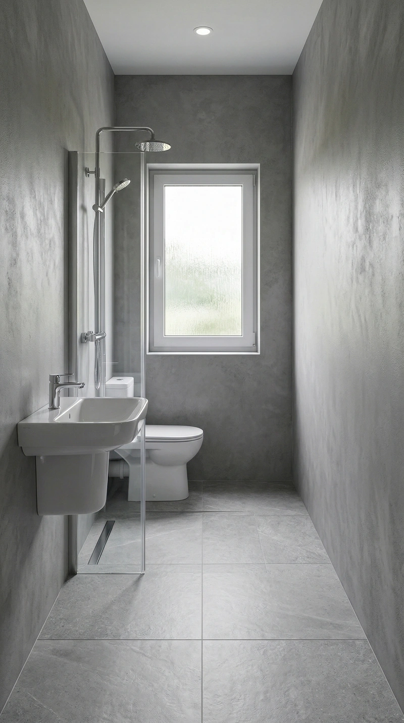 Дизайн ванной в стиле Без стиля — фото интерьера от нейросети RoomGPT