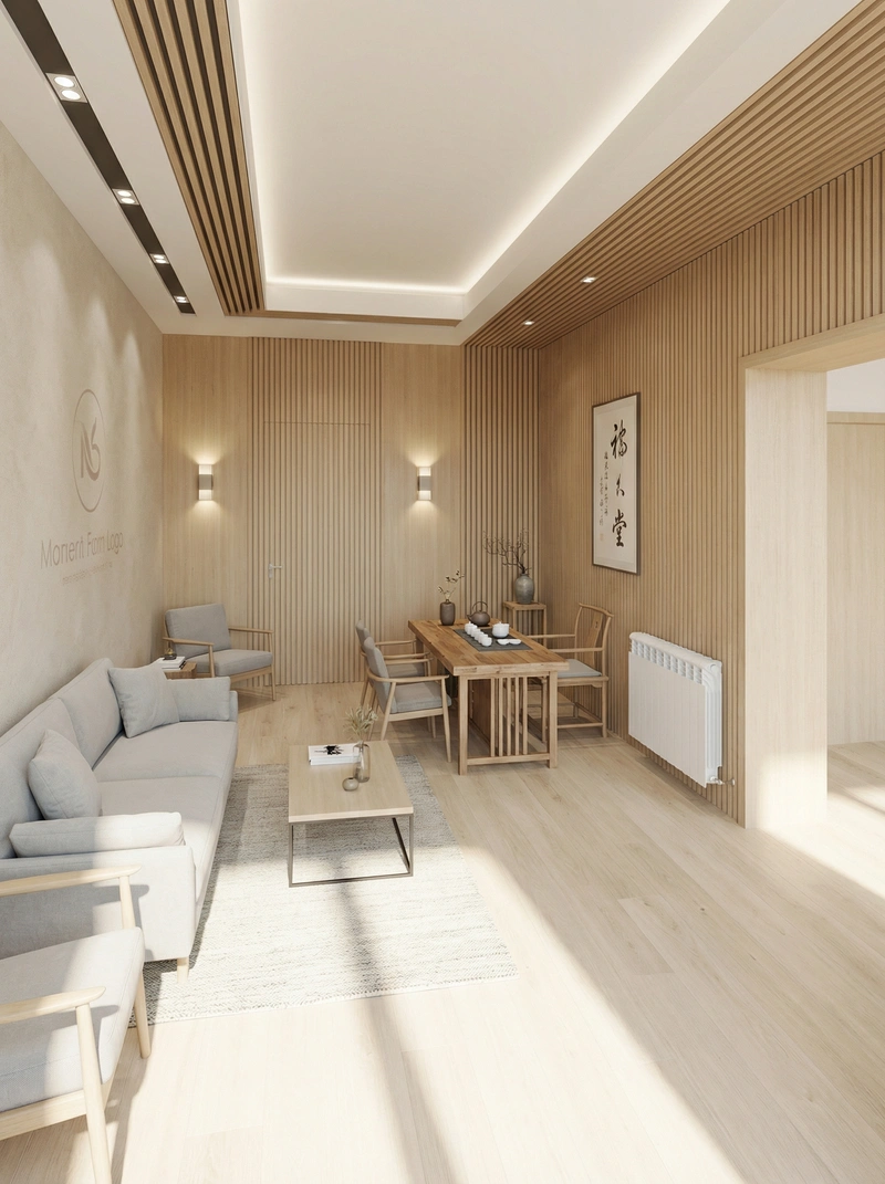 Дизайн интерьера в стиле Сканди — Гостиная от нейросети RoomGPT