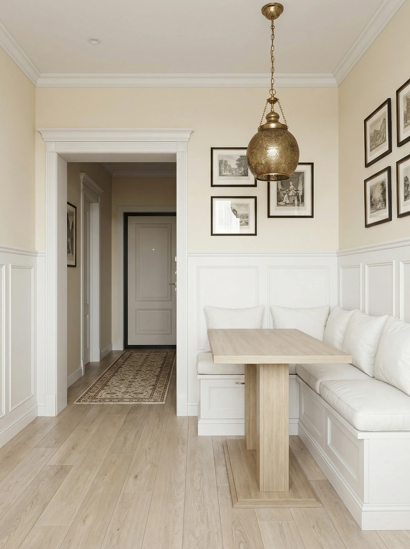 Дизайн интерьера в стиле Классика — Гостиная от нейросети RoomGPT