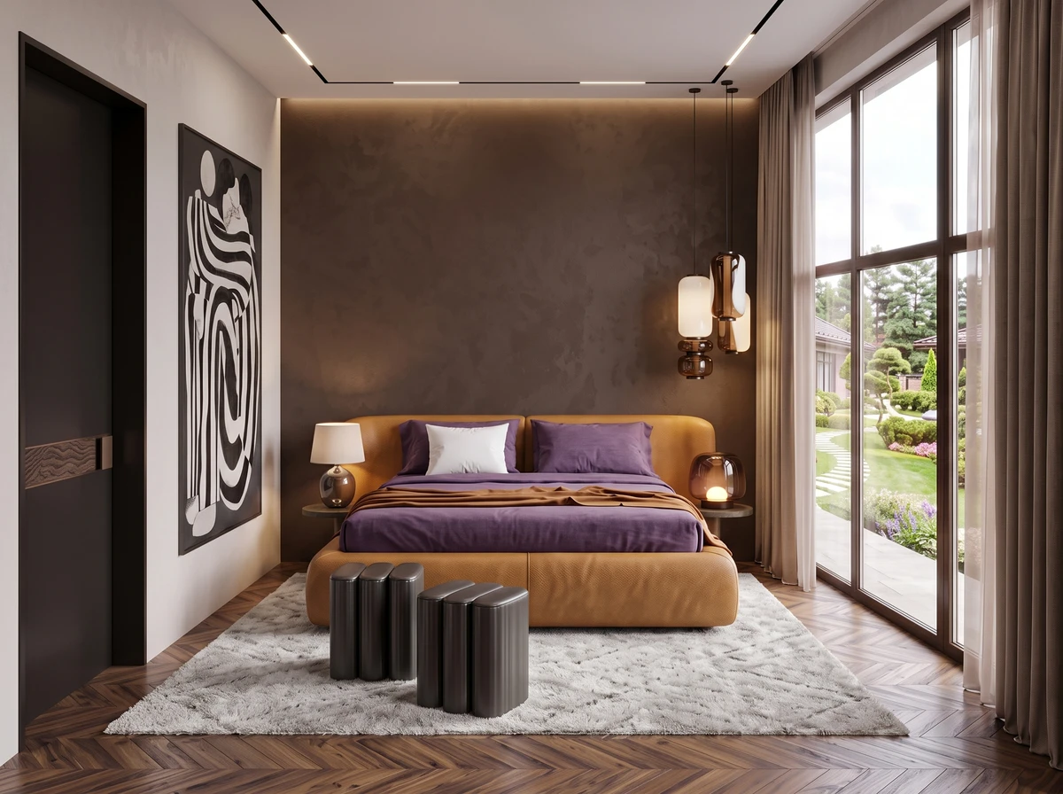 Дизайн гостиной в стиле Контемпорари — фото интерьера от нейросети RoomGPT