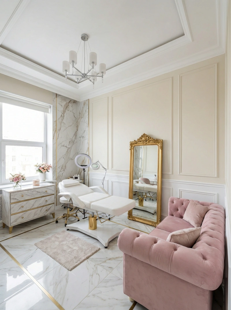 Дизайн интерьера в стиле Классика — Кабинет от нейросети RoomGPT