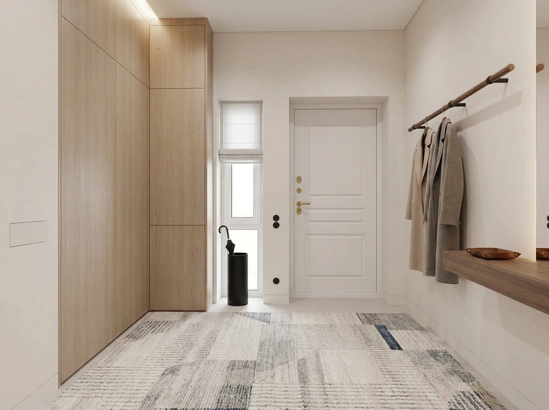 Дизайн интерьера в стиле Минимализм — Прихожая от нейросети RoomGPT
