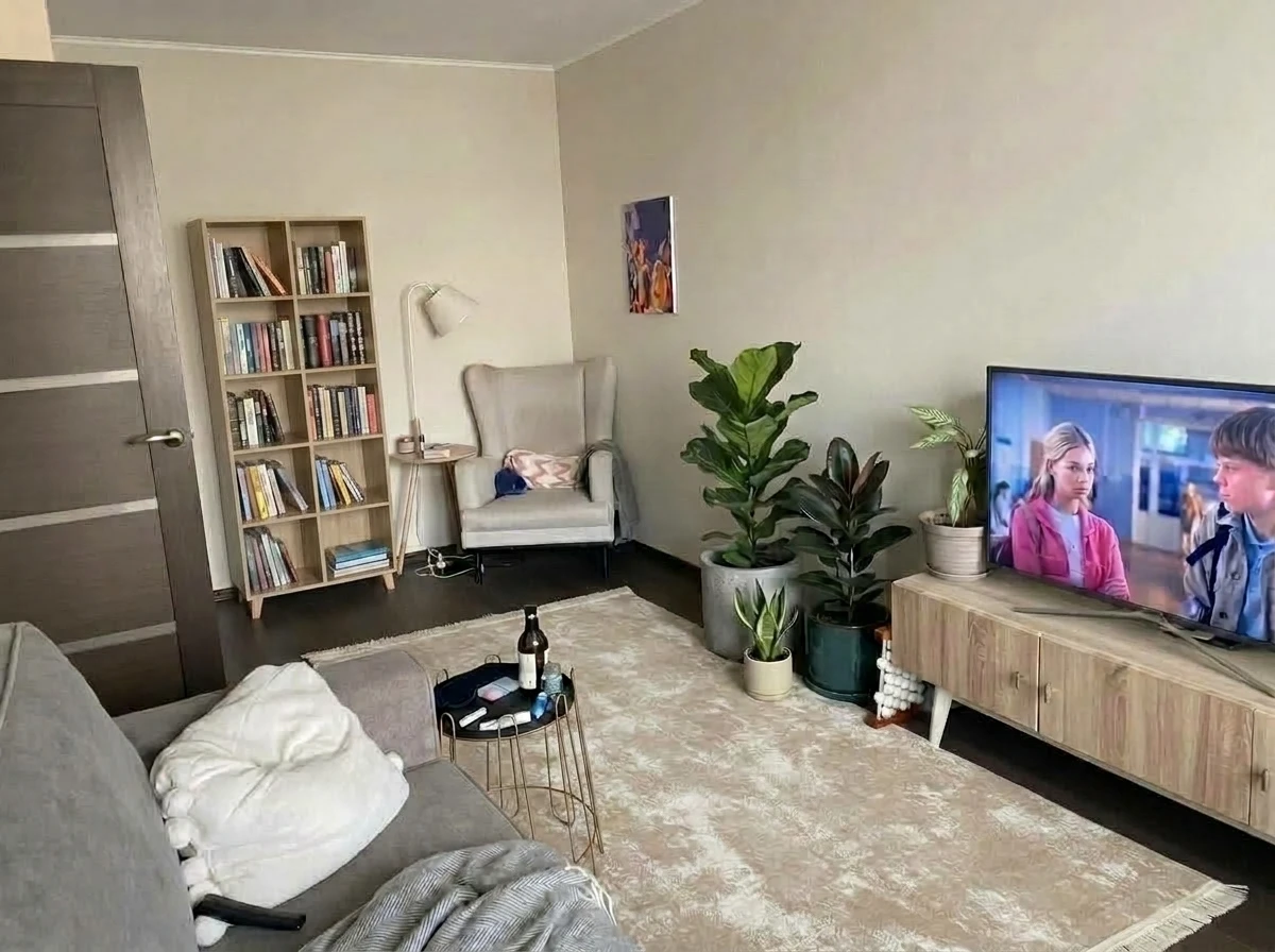 Дизайн гостиной в стиле Без стиля — фото интерьера от нейросети RoomGPT