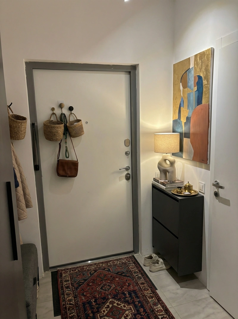 Дизайн гостиной в стиле Эклектика — фото интерьера от нейросети RoomGPT