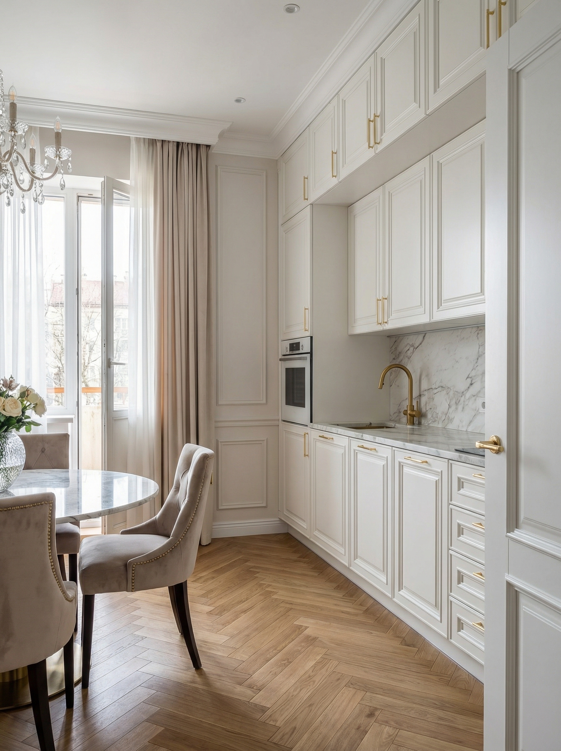 Дизайн кухни в стиле Минимализм — фото интерьера от нейросети RoomGPT