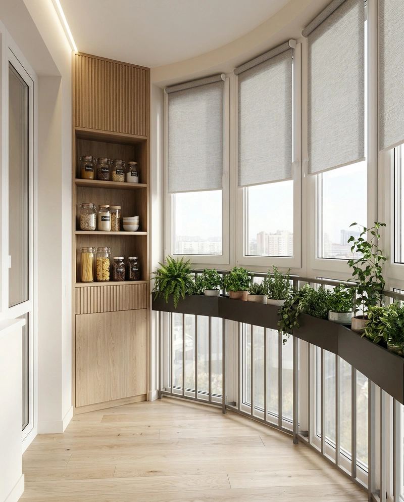 Дизайн кухни в стиле Сканди — фото интерьера от нейросети RoomGPT