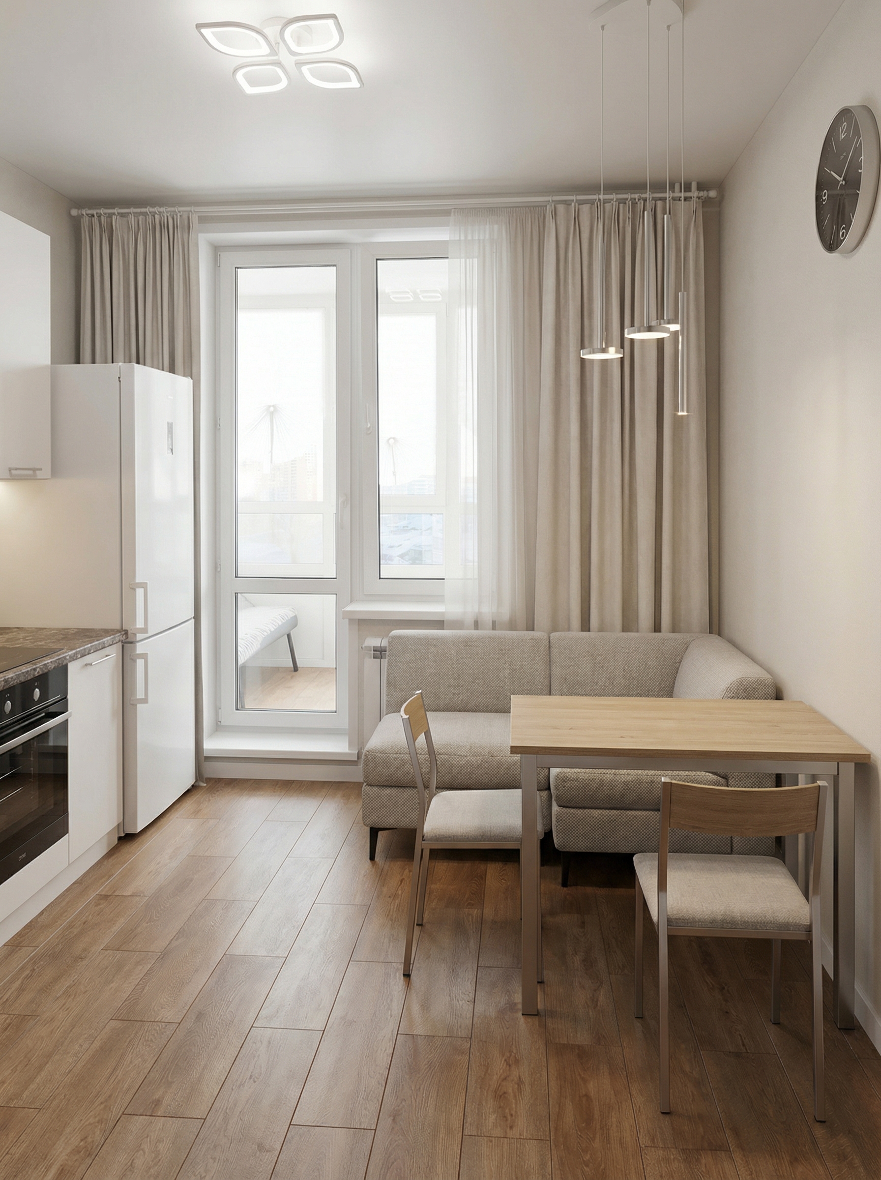 Дизайн кухни в стиле Минимализм — фото интерьера от нейросети RoomGPT