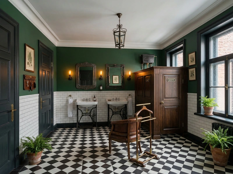 Дизайн ванной в стиле Без стиля — фото интерьера от нейросети RoomGPT