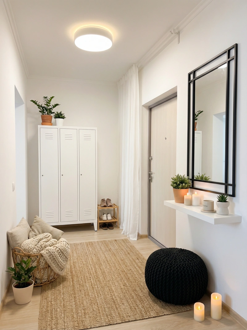 Дизайн интерьера в стиле Хюгге — Гостиная от нейросети RoomGPT