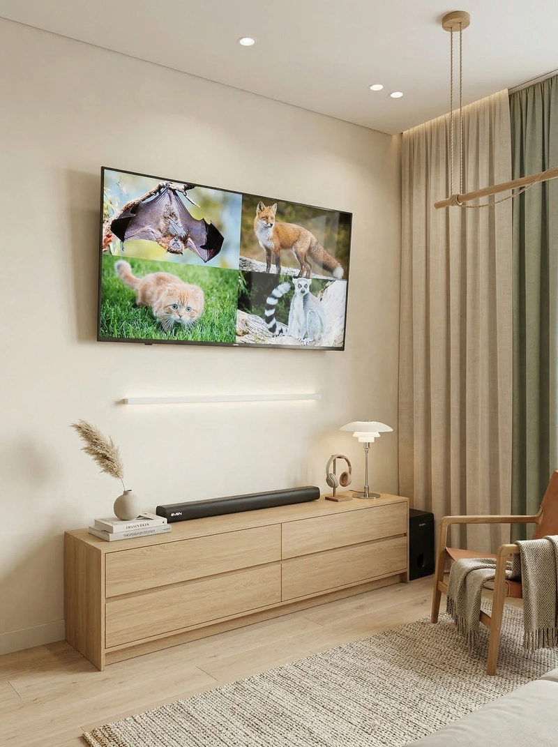 Дизайн спальни в стиле Сканди — фото интерьера от нейросети RoomGPT