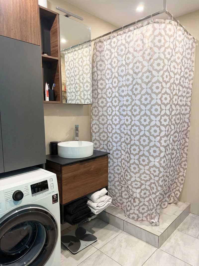 Дизайн ванной в стиле Без стиля — фото интерьера от нейросети RoomGPT