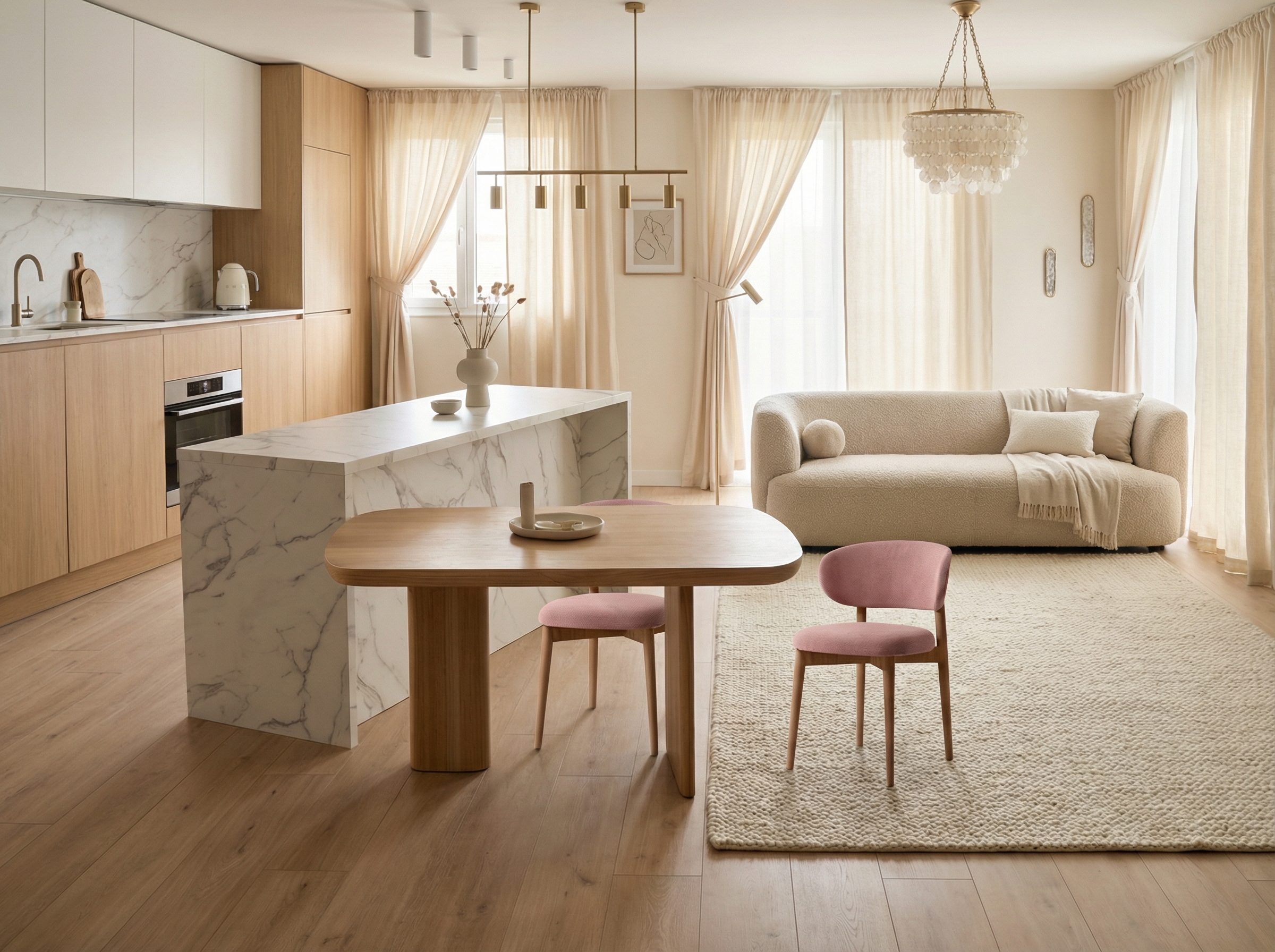 Дизайн гостиной в стиле Минимализм — фото интерьера от нейросети RoomGPT