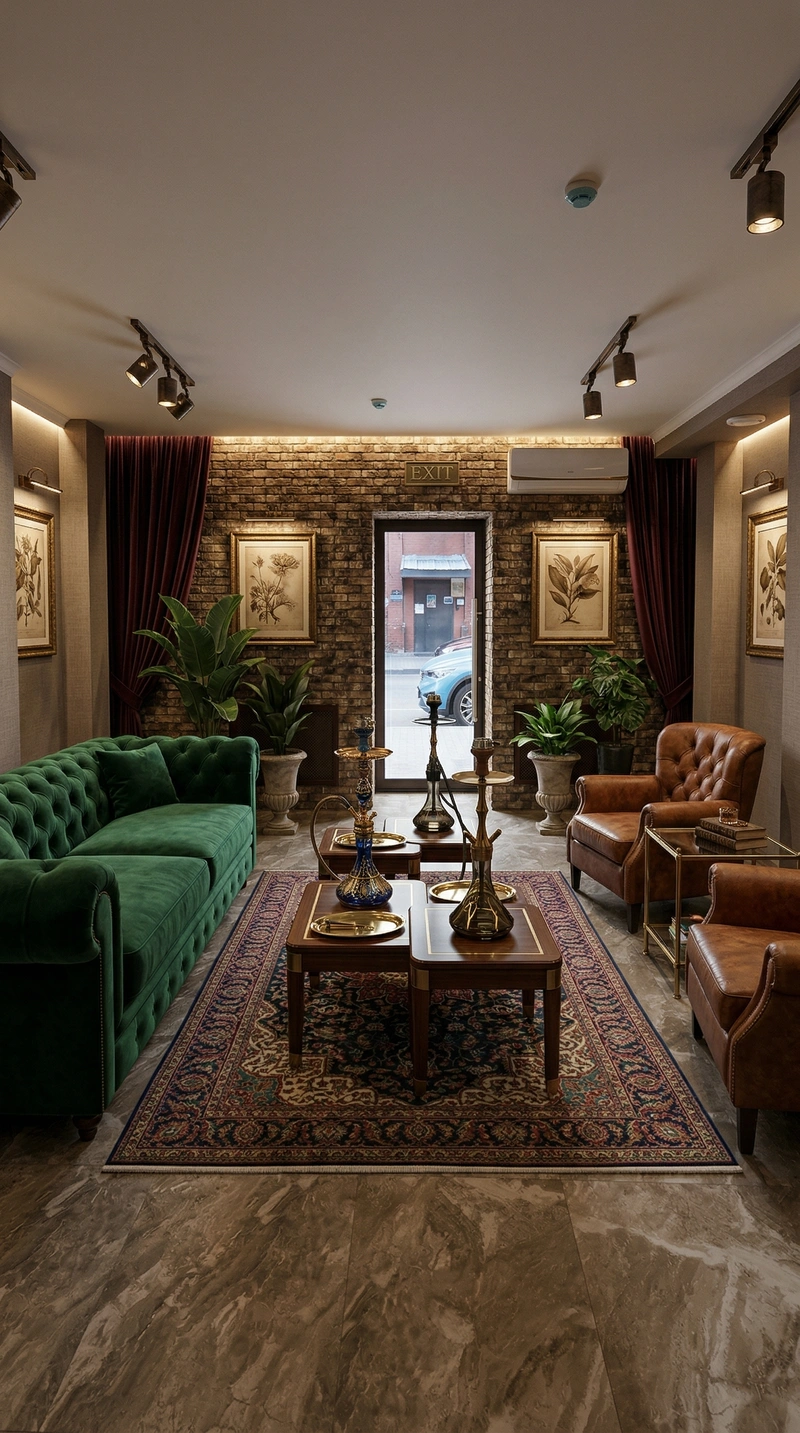 Дизайн гостиной в стиле Классика — фото интерьера от нейросети RoomGPT