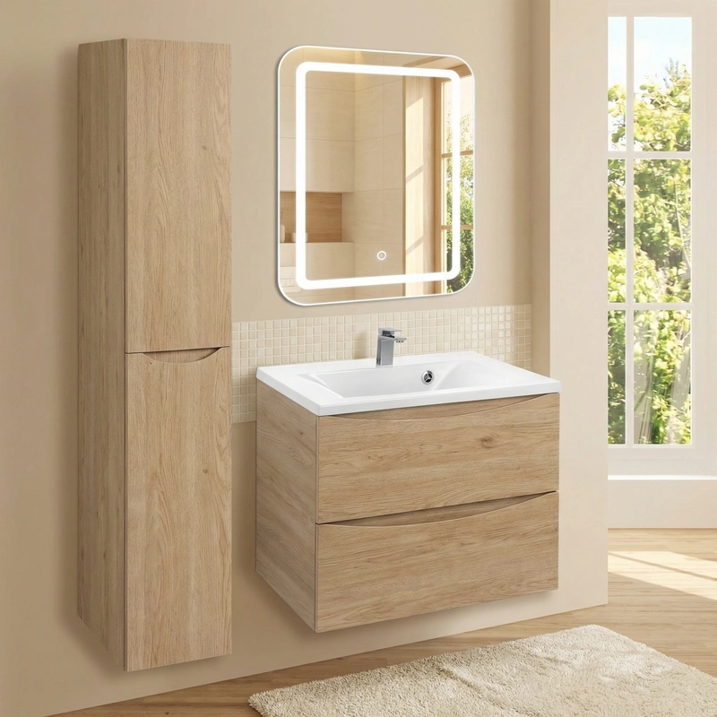 Дизайн интерьера в стиле Сканди — Ванная от нейросети RoomGPT