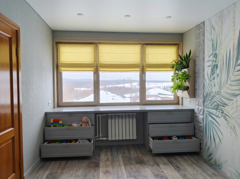 Дизайн детской в стиле Без стиля — фото интерьера от нейросети RoomGPT