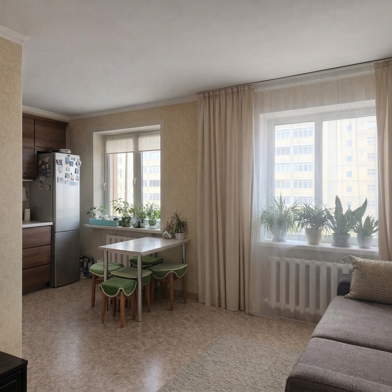 Дизайн гостиной в стиле Без стиля — фото интерьера от нейросети RoomGPT