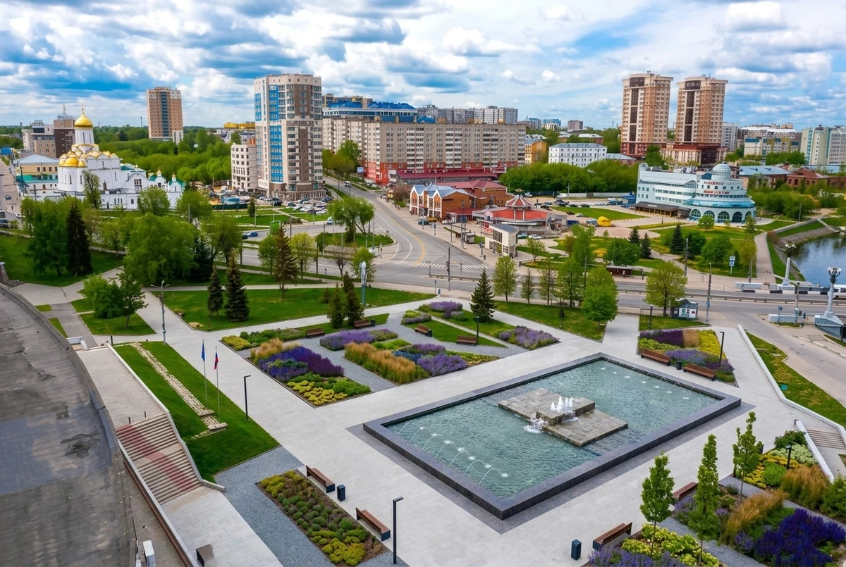 Ландшафтный дизайн в стиле Минимализм — Участок от нейросети RoomGPT