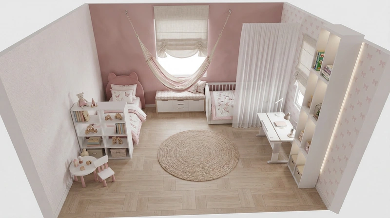 Дизайн интерьера в стиле Минимализм — Гостиная от нейросети RoomGPT