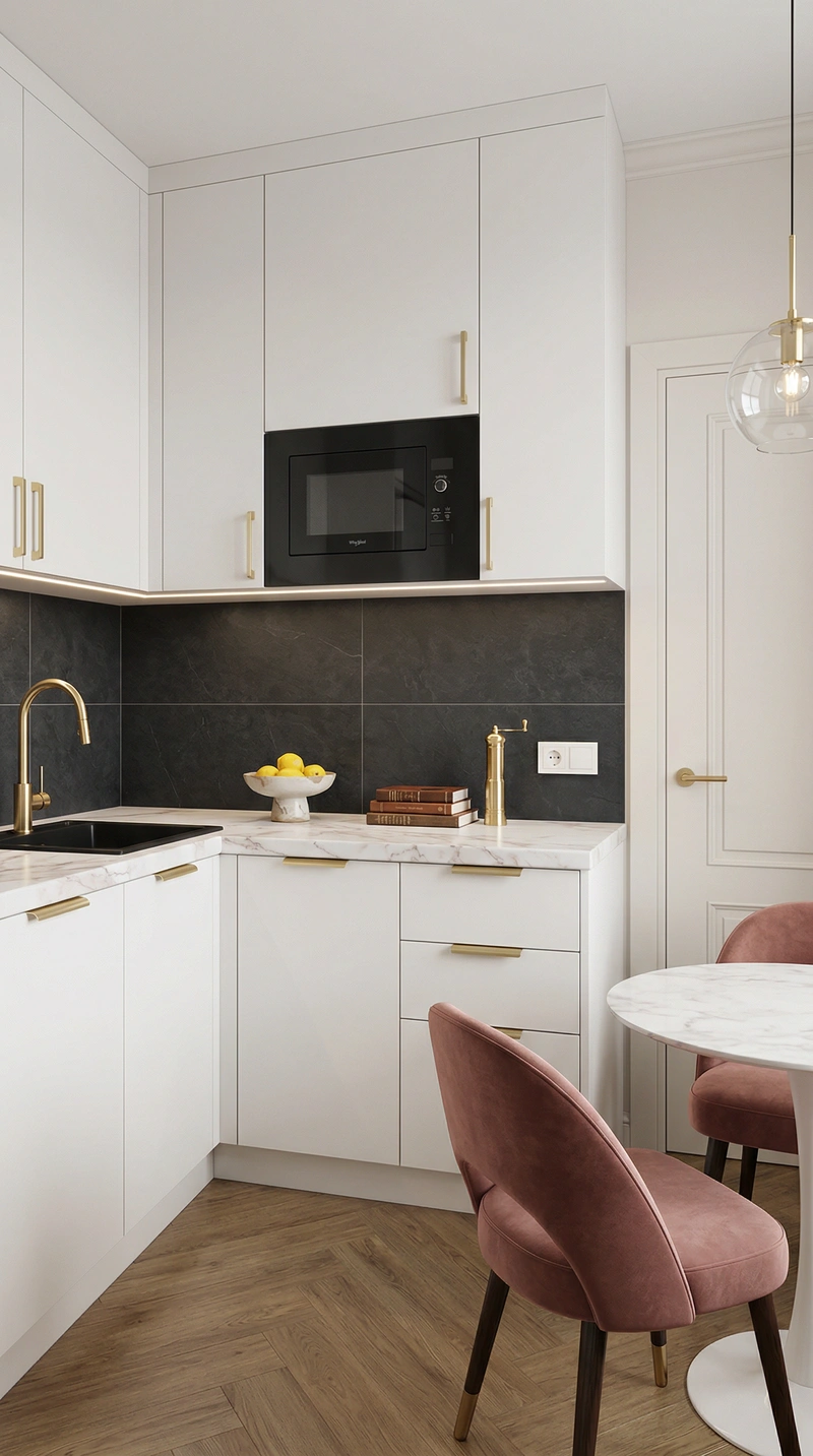 Дизайн интерьера в стиле Классика — Гостиная от нейросети RoomGPT