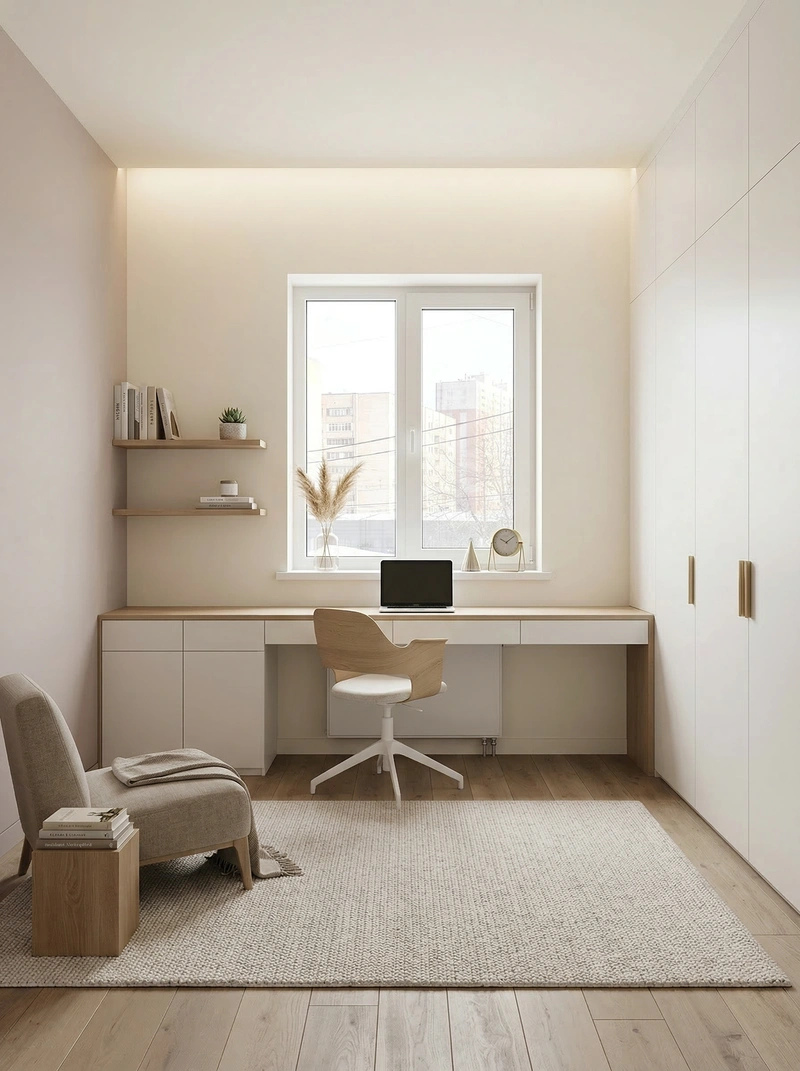 Дизайн детской в стиле Минимализм — фото интерьера от нейросети RoomGPT