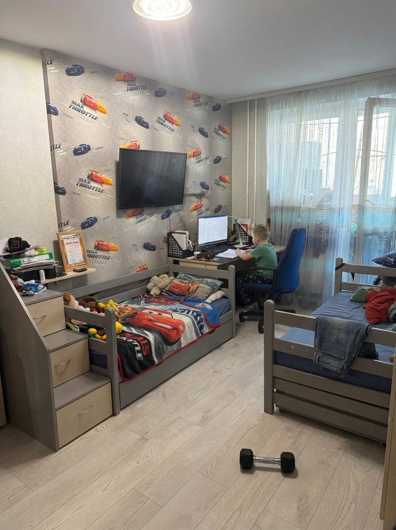 Дизайн детской в стиле Без стиля — фото интерьера от нейросети RoomGPT