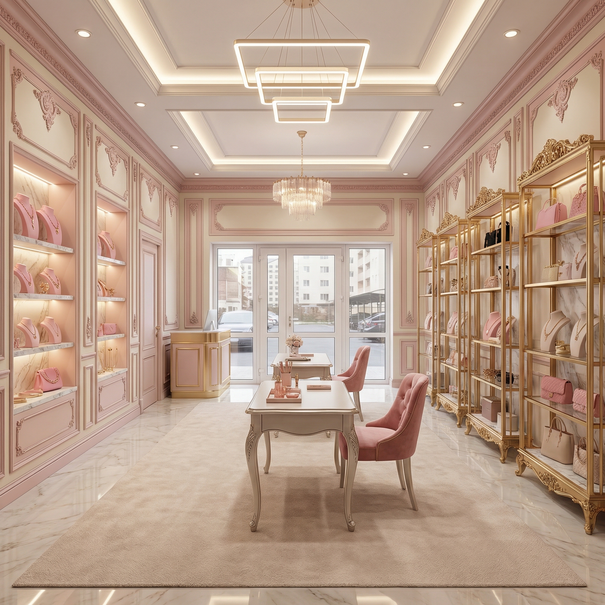 Дизайн гостиной в стиле Классика — фото интерьера от нейросети RoomGPT