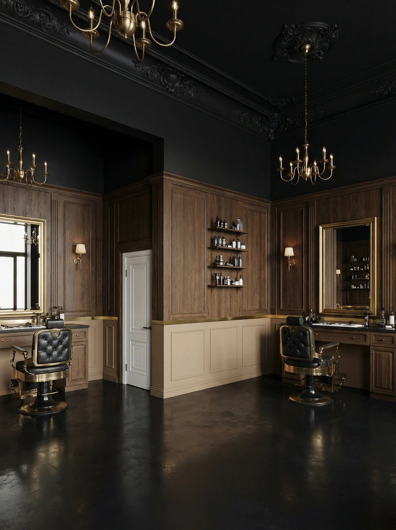 Дизайн интерьера в стиле Классика — Гостиная от нейросети RoomGPT