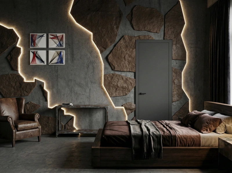 Дизайн интерьера в стиле Классика — Спальня от нейросети RoomGPT