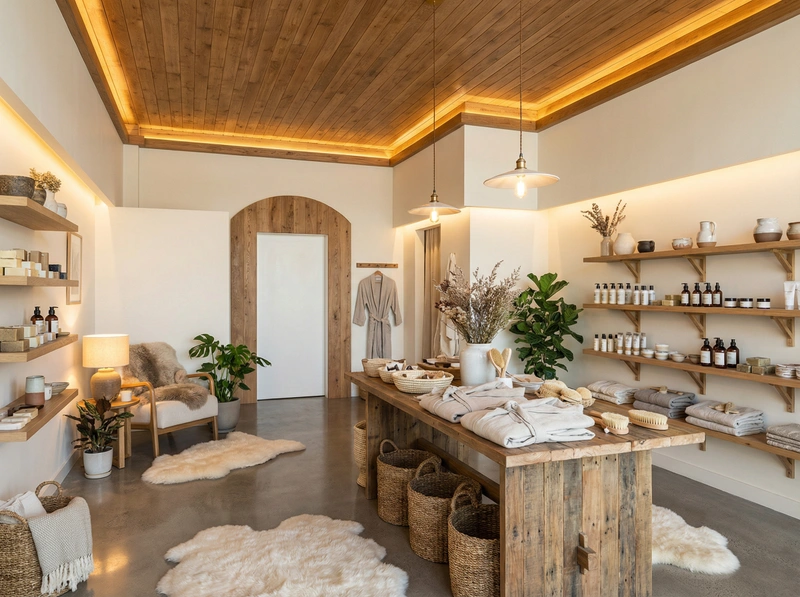 Дизайн интерьера в стиле Хюгге — Кабинет от нейросети RoomGPT