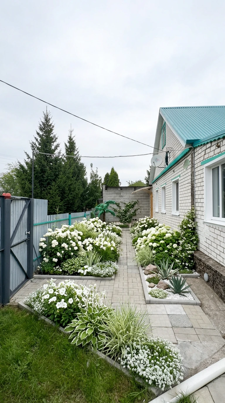 Дизайн участка в стиле Эко/Натуральный — фото участка от нейросети RoomGPT
