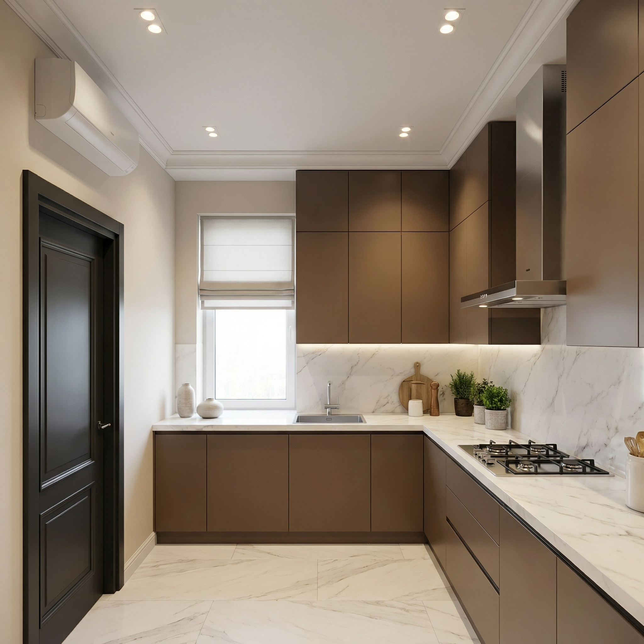 Дизайн кухни в стиле Минимализм — фото интерьера от нейросети RoomGPT