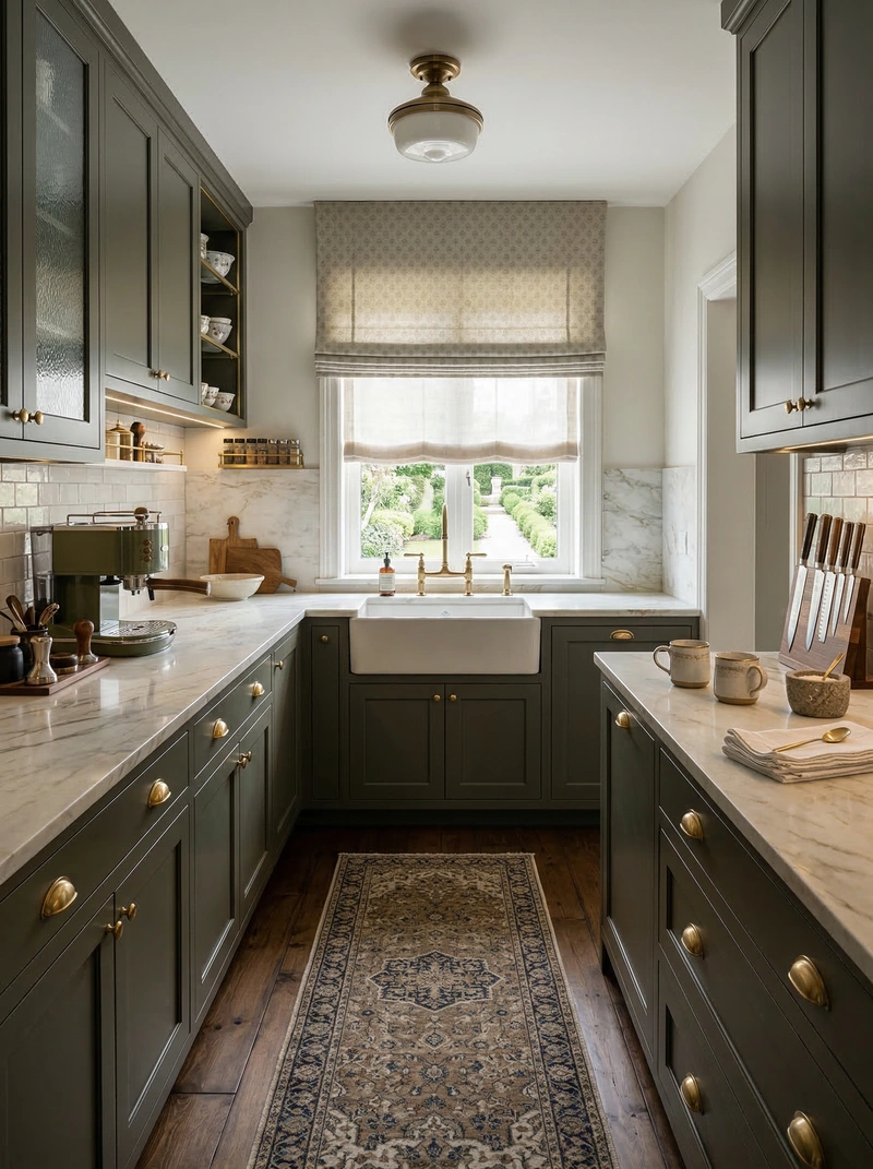 Дизайн кухни в стиле Классика — фото интерьера от нейросети RoomGPT