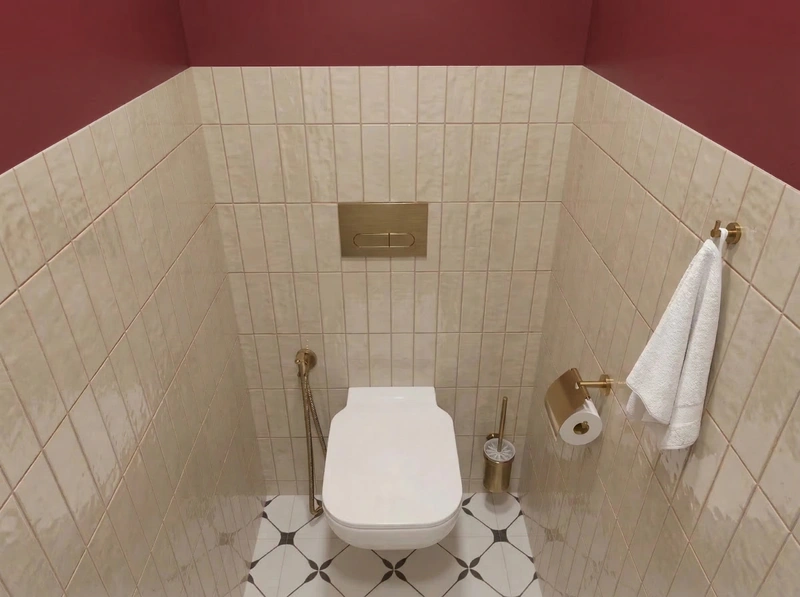 Дизайн ванной в стиле Без стиля — фото интерьера от нейросети RoomGPT