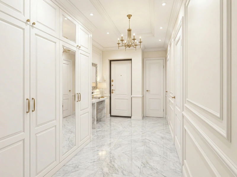 Дизайн интерьера в стиле Классика — Прихожая от нейросети RoomGPT