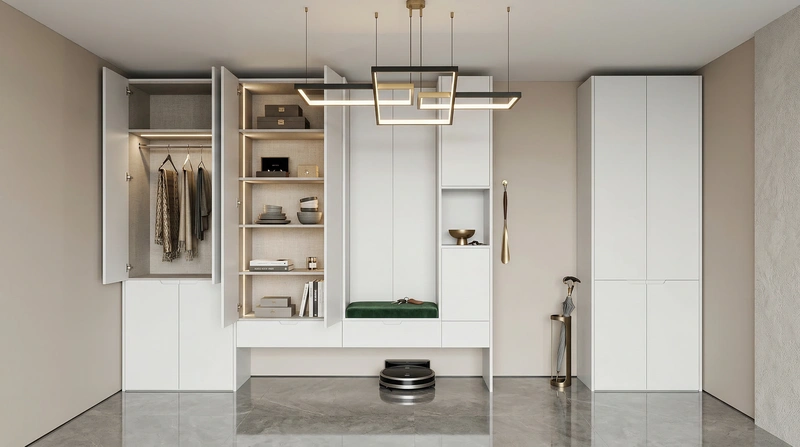 Дизайн интерьера в стиле Минимализм — Прихожая от нейросети RoomGPT