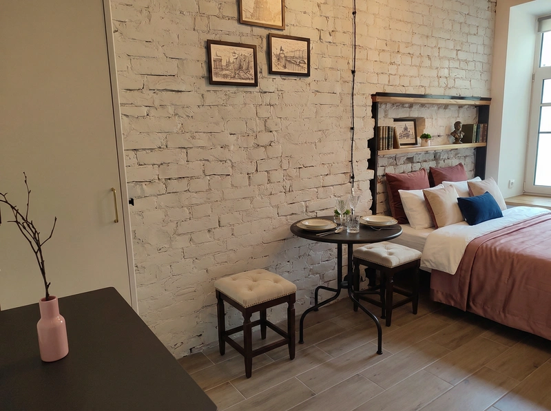 Дизайн интерьера в стиле Классика — Гостиная от нейросети RoomGPT