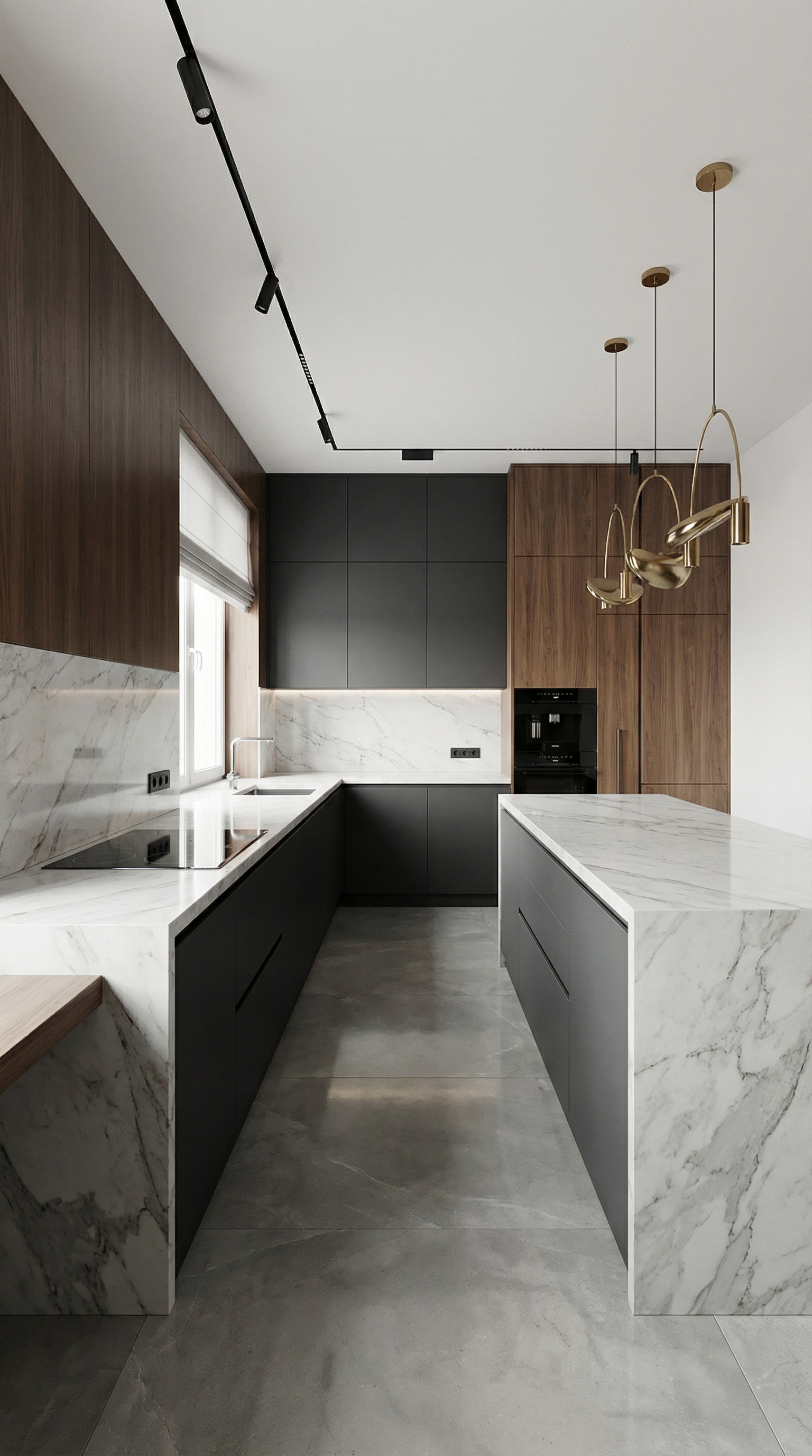 Дизайн кухни в стиле Минимализм — фото интерьера от нейросети RoomGPT