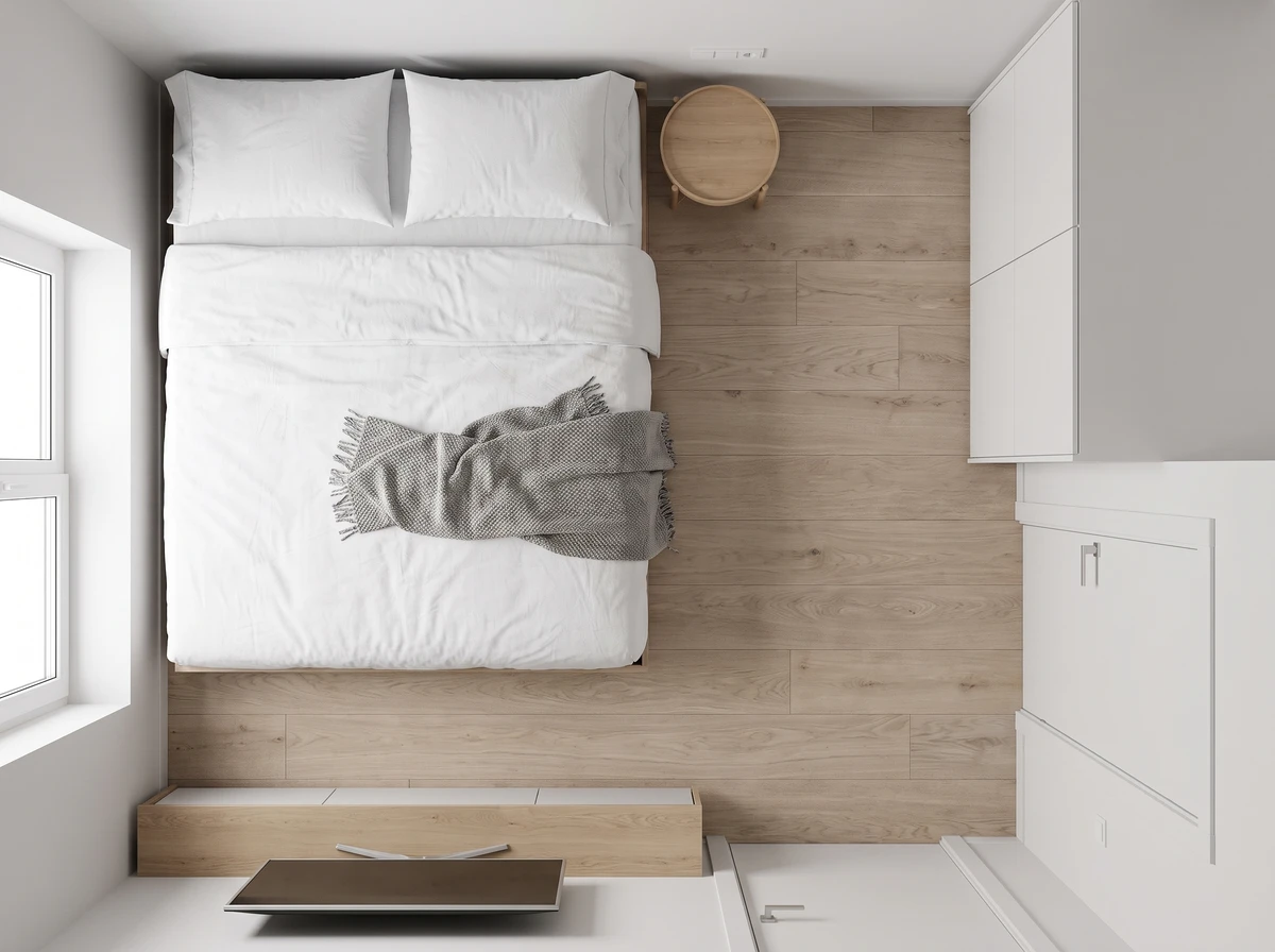 Дизайн интерьера в стиле Минимализм — Гостиная от нейросети RoomGPT