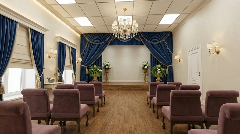 Дизайн интерьера в стиле Классика — Гостиная от нейросети RoomGPT