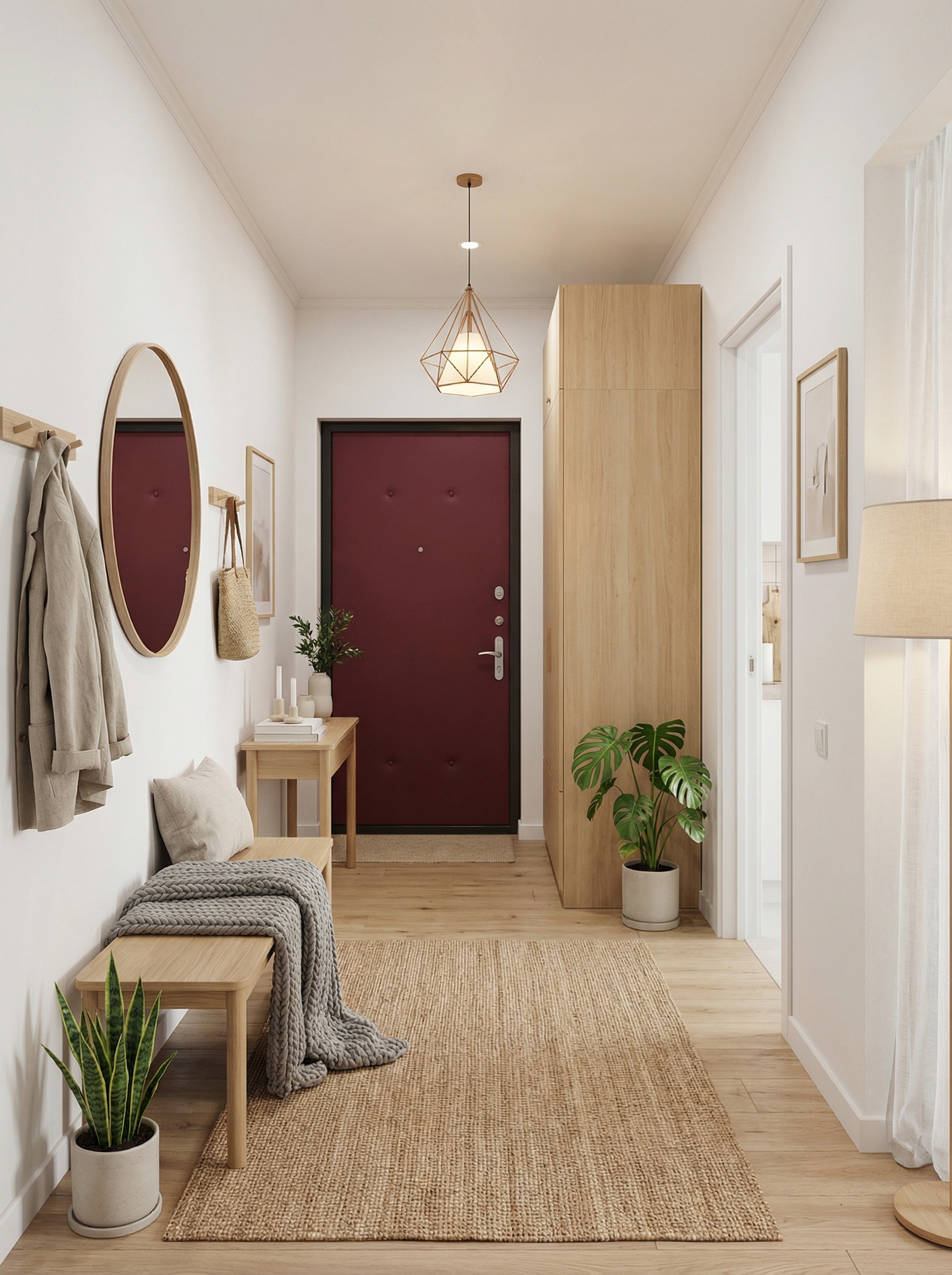 Дизайн гостиной в стиле Хюгге — фото интерьера от нейросети RoomGPT