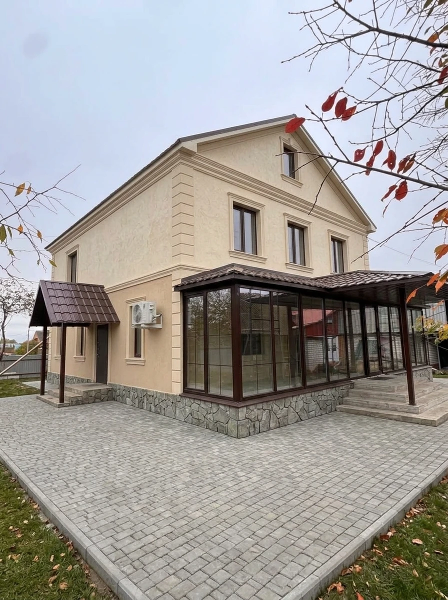 Дизайн фасада в стиле Неоклассика — Фасад от нейросети RoomGPT
