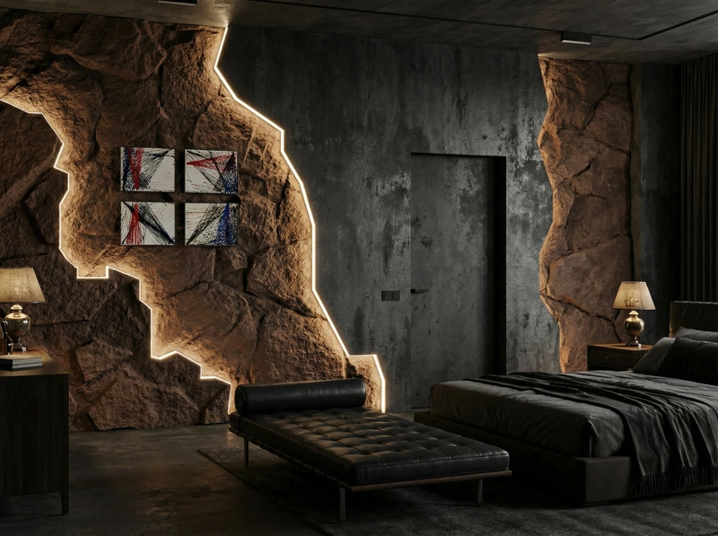 Дизайн интерьера в стиле Классика — Спальня от нейросети RoomGPT